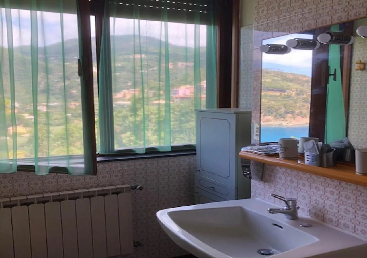 Villa Mimosa Splendida Vista Mare Bonassola Penzion